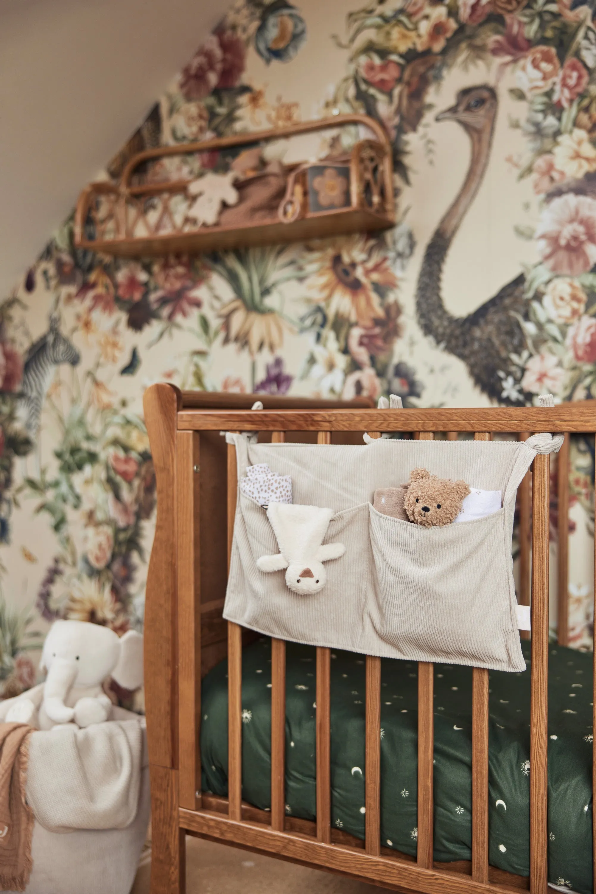 Pacifier Cloth - Spring Garden - Duck