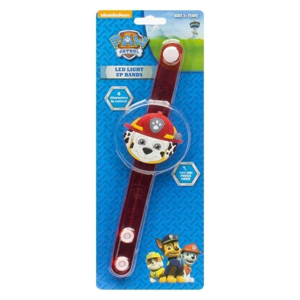 Paw Patrol Led Light Up Bands Marshall