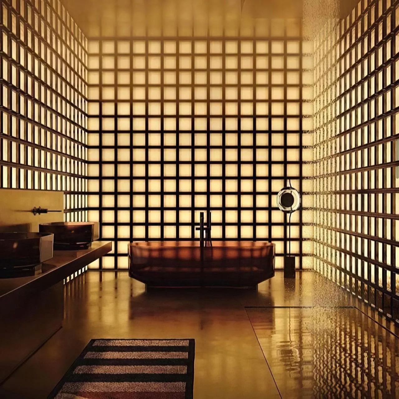 Pendulum Floor Lamp