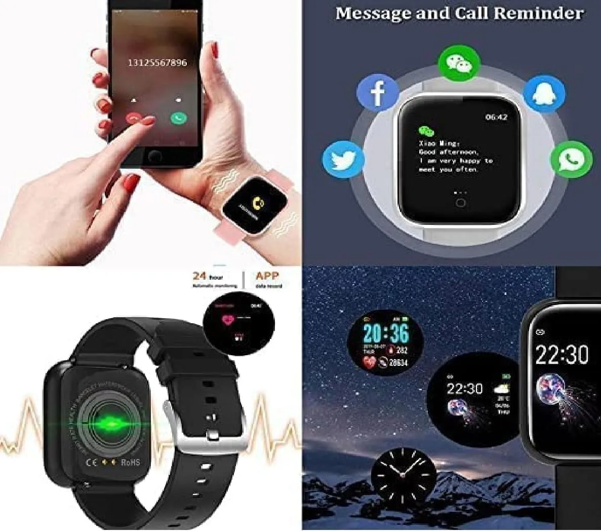 Primate GEN 9 OG Version Women's Smartwatch with Elegant Rose Gold Metal Strap & HD Display, Bluetooth Calling, 500  Watch Faces, Health Monitoring, Sports Modes, and IP67 Waterproof Rating (ID16)