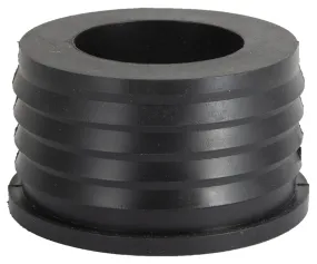 ProSource Hub Donut, 3 x 2 in, Compression, PVC, Black :EA: QUANTITY: 1