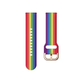 Rainbow Watch Straps compatible with the Casio MDV-107