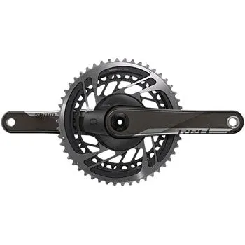 RED AXS Power Meter Bicycle Crankset - 175mm, 12-Speed, 48/35t, Direct Mount, DUB Spindle Interface, Natural Carbon, D1