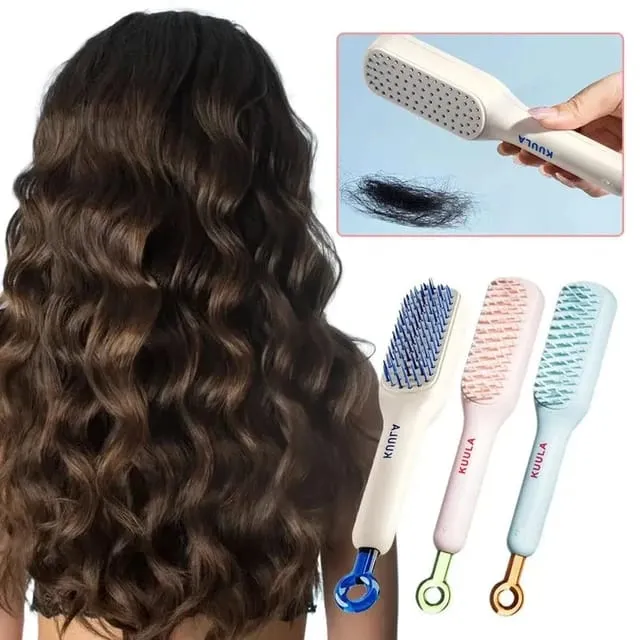 Retractable Magic Comb: Portable Anti-Static Hairbrush