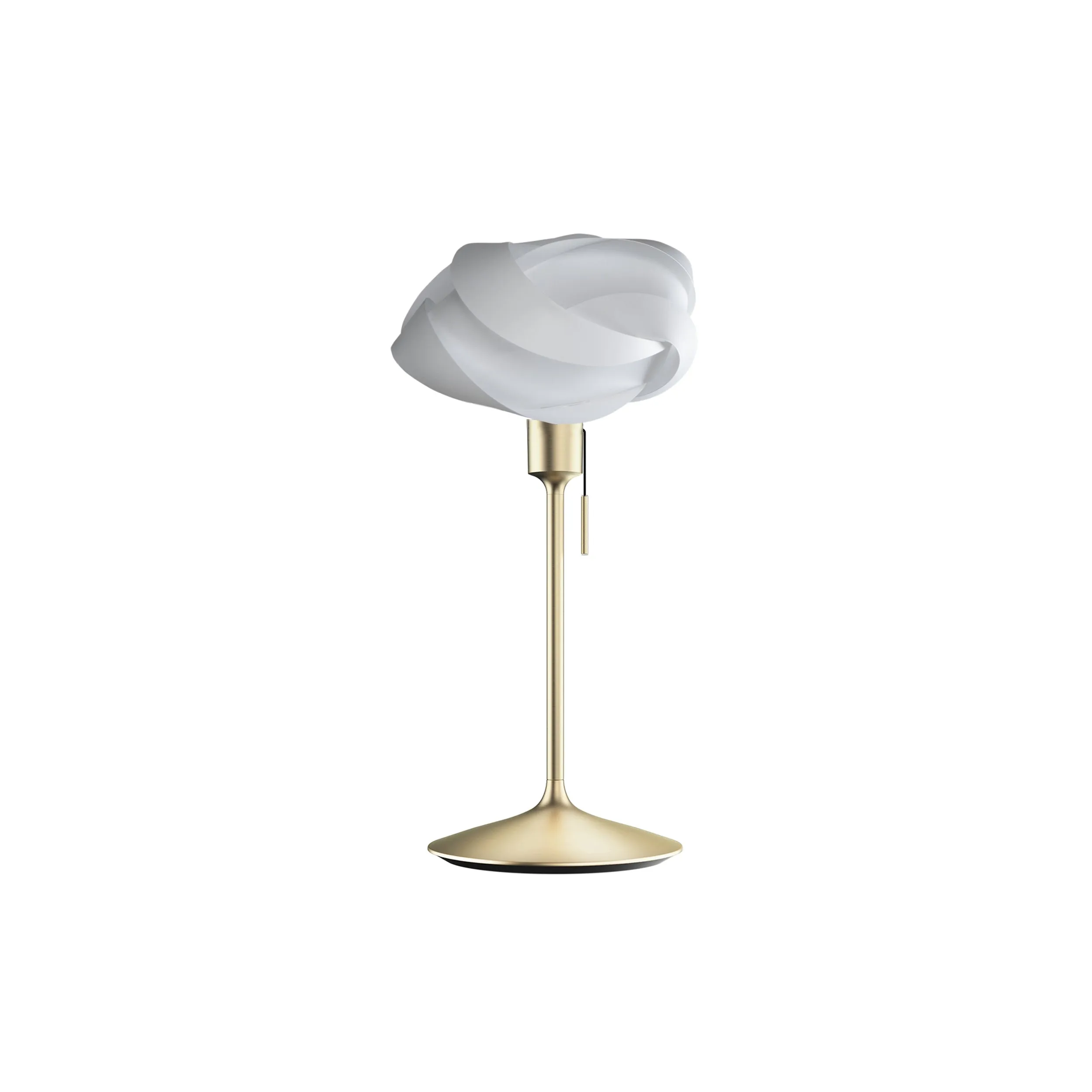 Ribbon Champagne Table Lamp