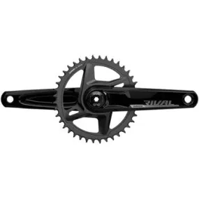 Rival 1 AXS Wide Bicycle Crankset - 160mm, 12-Speed, 46t, 8-Bolt Direct Mount, DUB Spindle Interface, D1