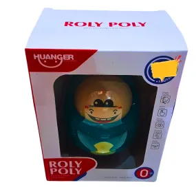 Roly Poly Toy – Fun Early Education Wobbling Toy for Infants (0  Months)