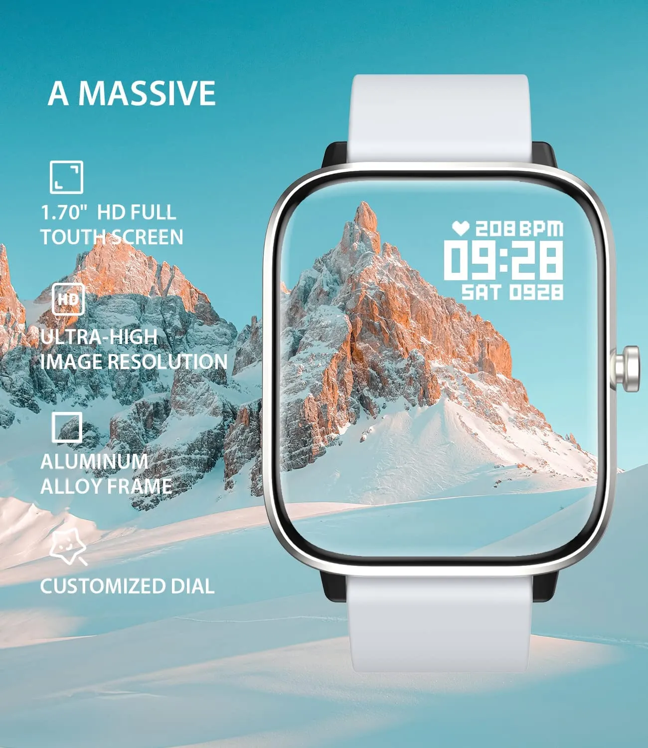 Smart Watch with Bluetooth Call for Men Women