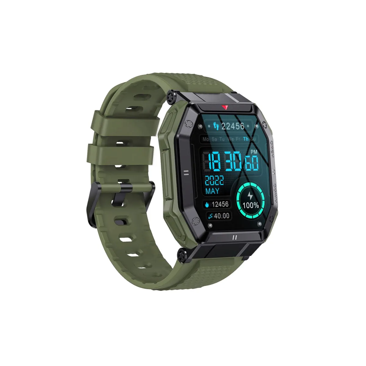 Smartex ST 47mm Rugged Waterproof Smart Watch
