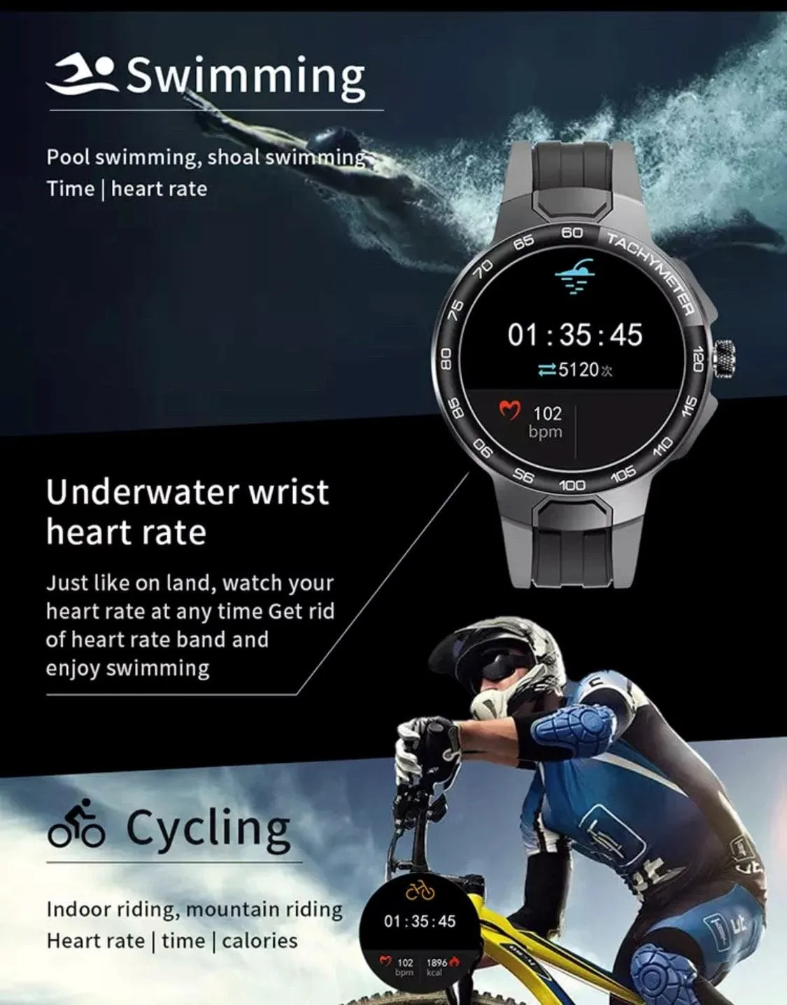 SMARTOBY  E15 Sport Blue  - Extra Straps availible go to accessories
