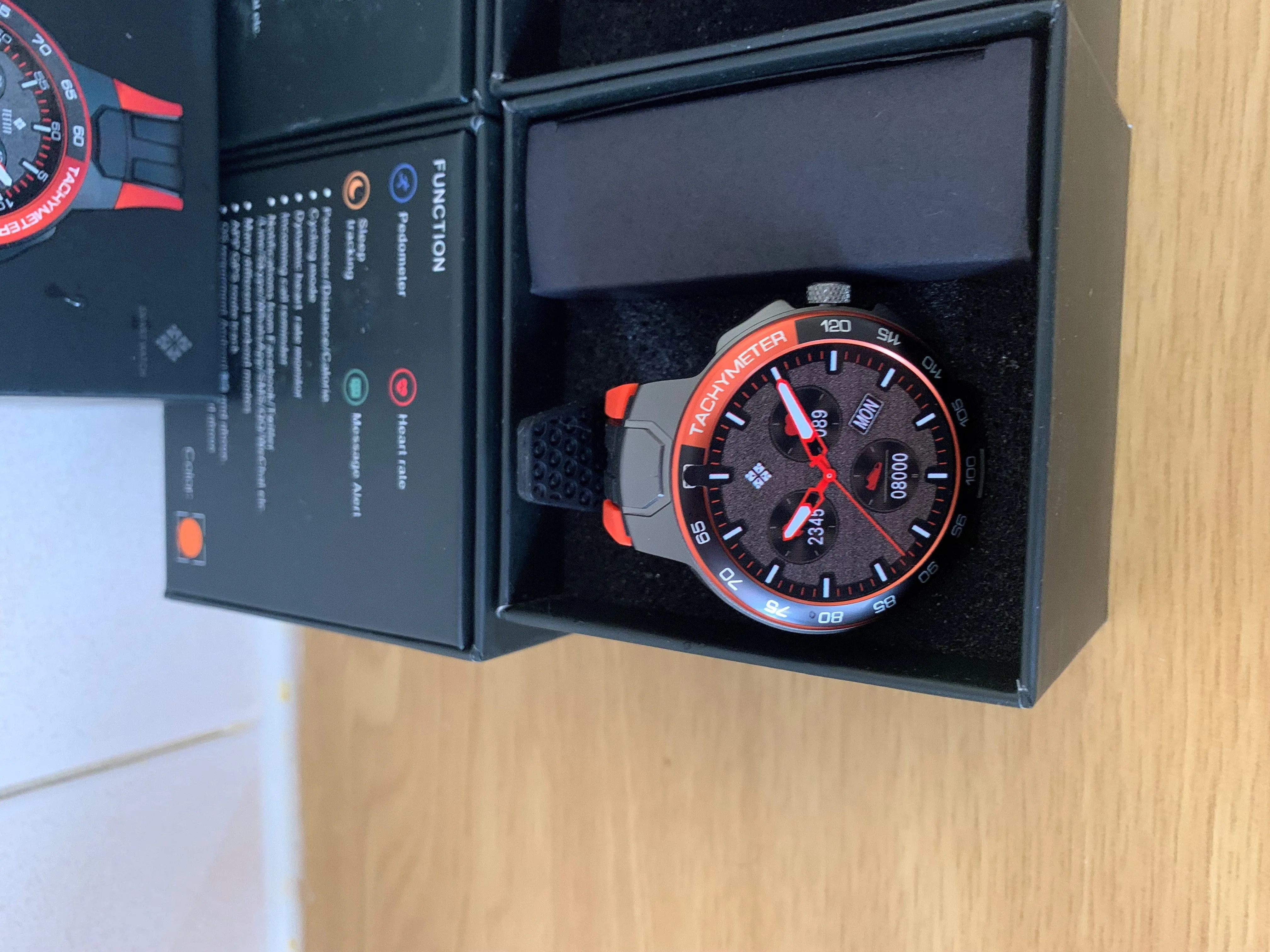 SMARTOBY  E15 Sport Orange- Extra Straps availible go to accessories
