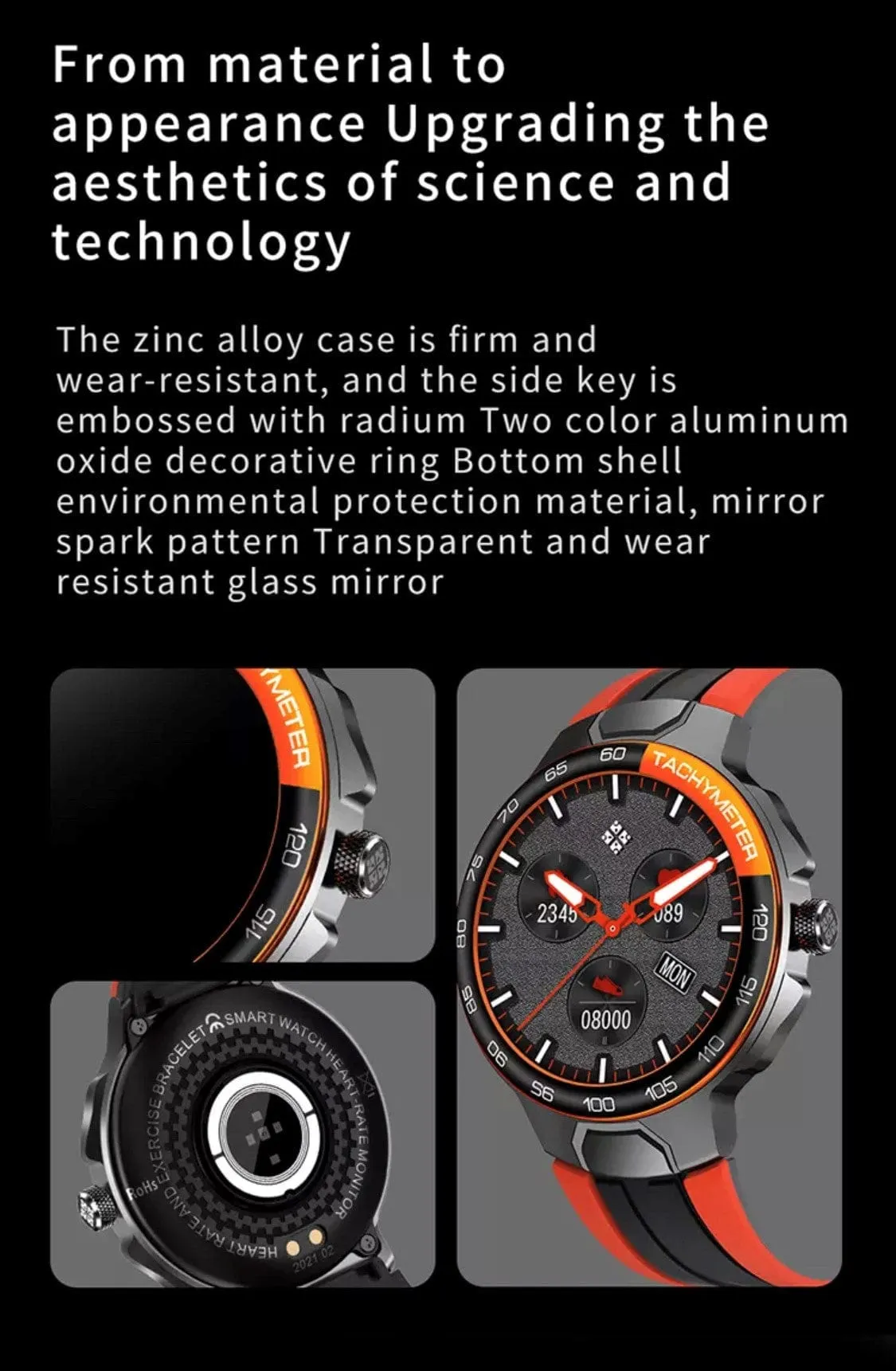 SMARTOBY  E15 Sport Red - Extra Straps availible go to accessories