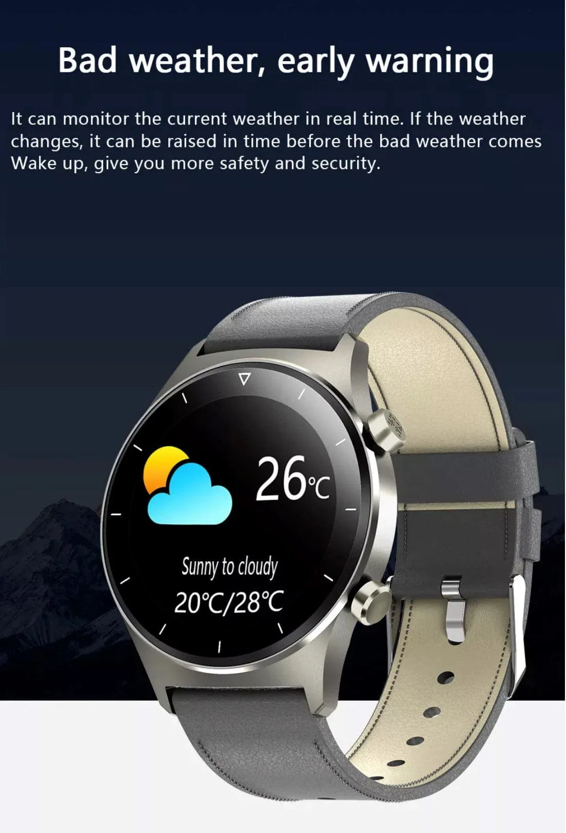 SMARTOBY Pro  Men Smartwatch Black Steel & Black  Silicon