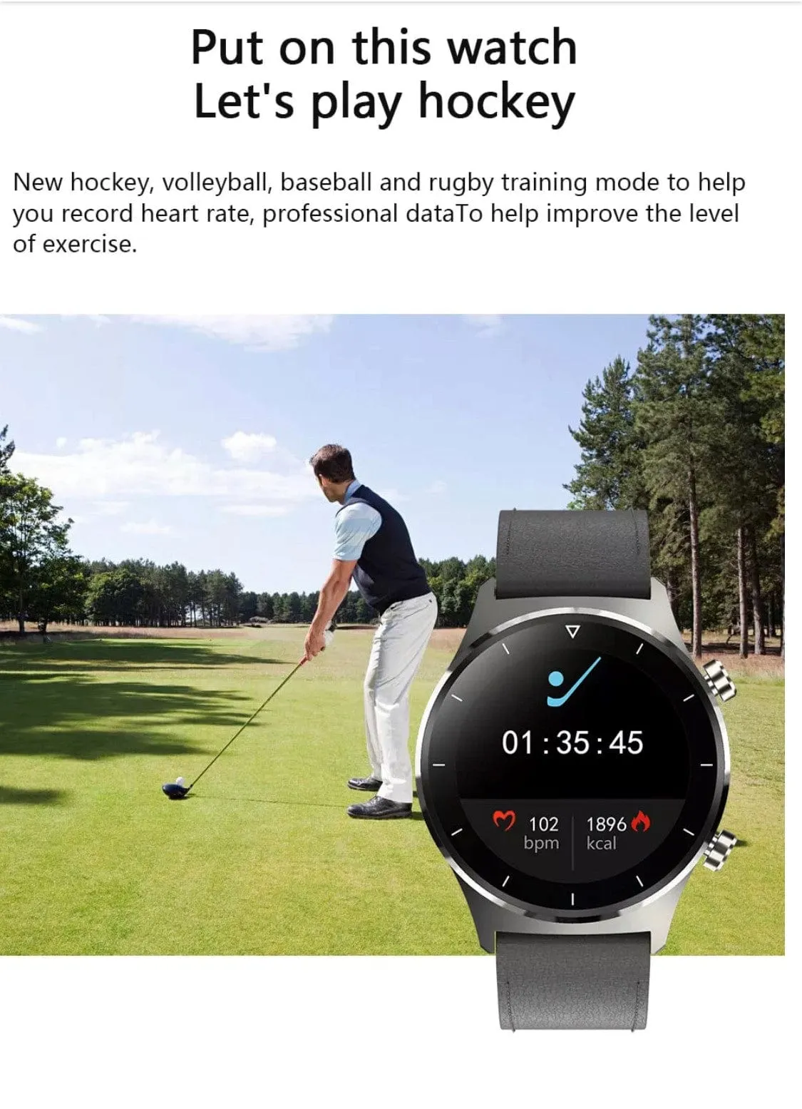 SMARTOBY Pro  Men Smartwatch Black Steel & Black  Silicon