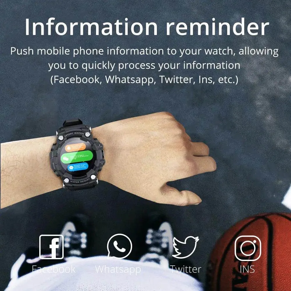 SmartWatch with Exercise Tracking Heart Rate Monitor