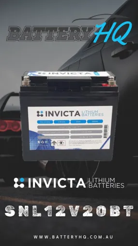 SNL12V20BT Invicta Lithium
