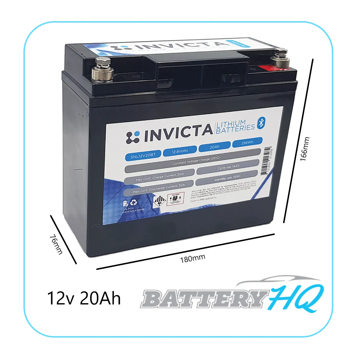 SNL12V20BT Invicta Lithium