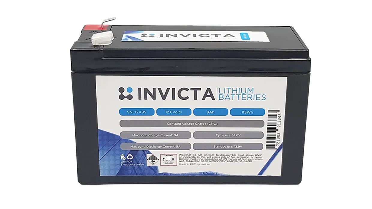 SNL12V9S Invicta Lithium