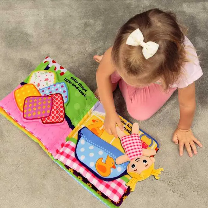 Soft Books Baby Learn Touch & Feel Crinkle