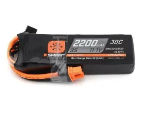 Spektrum RC SPMX22003S320 3S Smart G2 LiPo 30C Battery Pack (11.1V/2200mAh) w/IC3 Connector