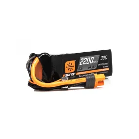 Spektrum (SPMX22004S100) 2200mAh 4S 14.8V 100C Smart LiPo Battery; IC3