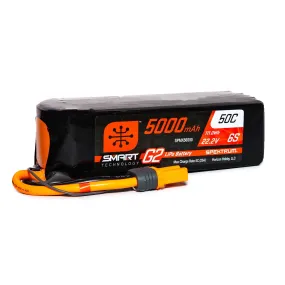 SPMX56S50 22.2V 5000mAh 6S 50C Smart G2 LiPo Battery: IC5