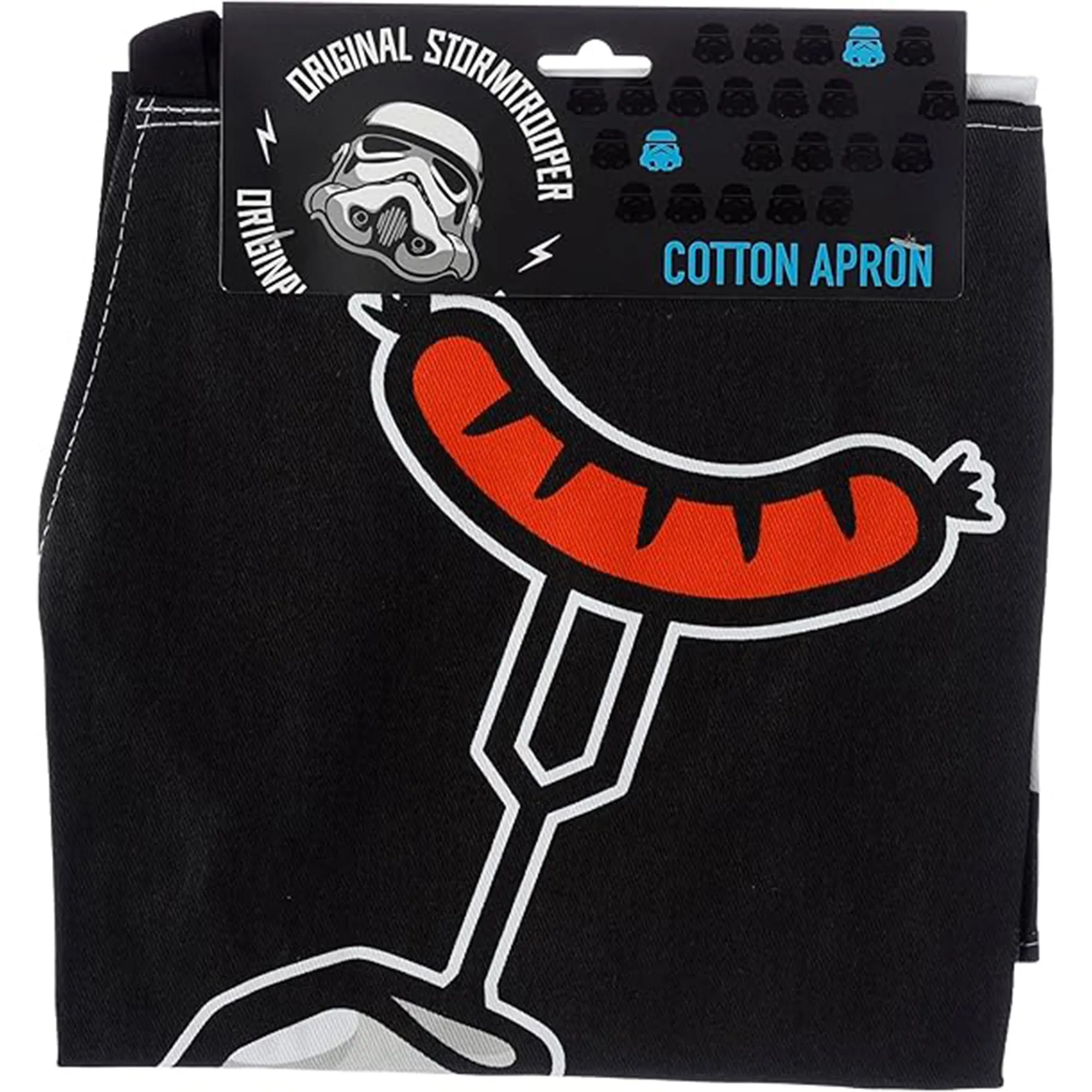 Stormtrooper Hot Dog BBQ Master Cotton Apron