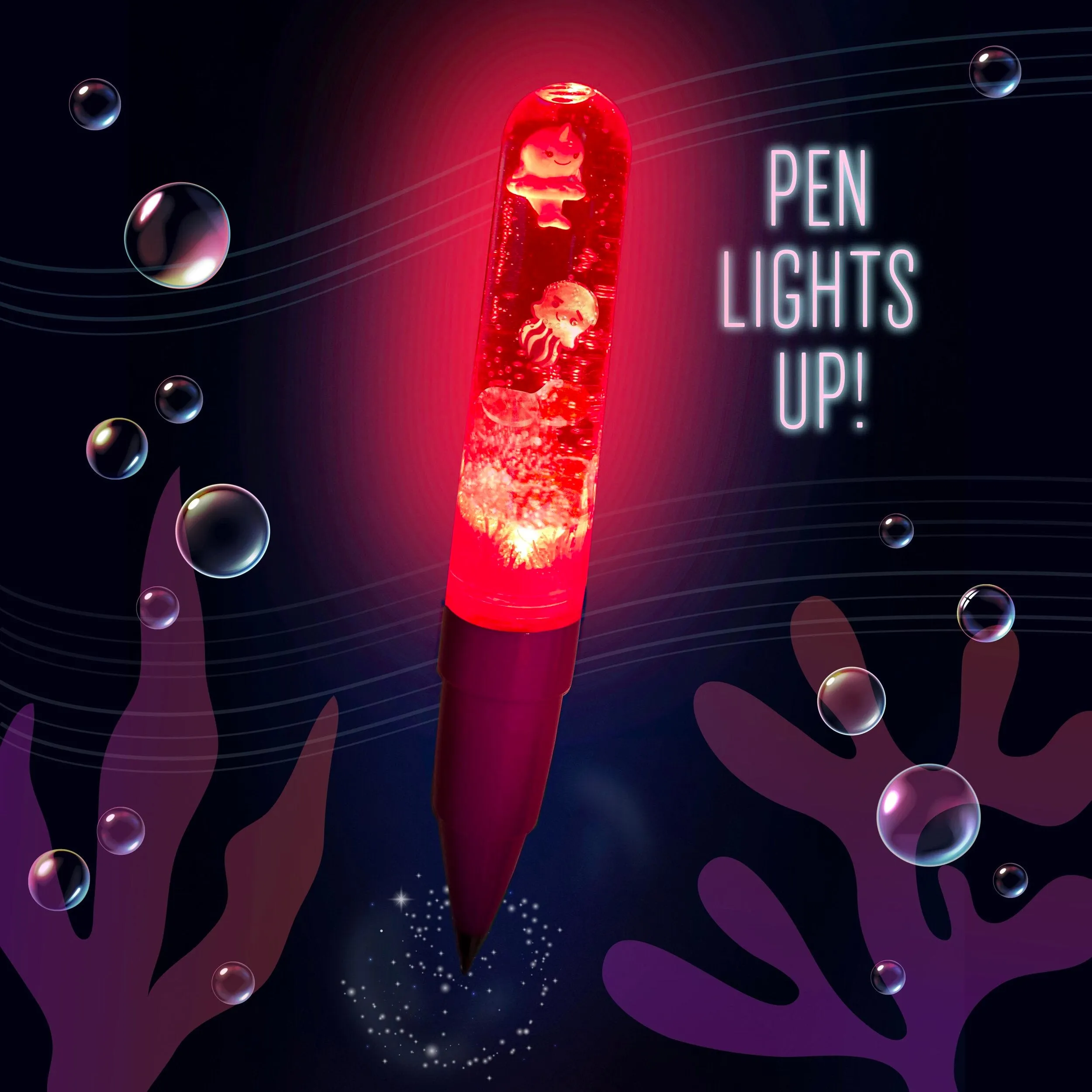 Swirly World Liquid Wand Pen