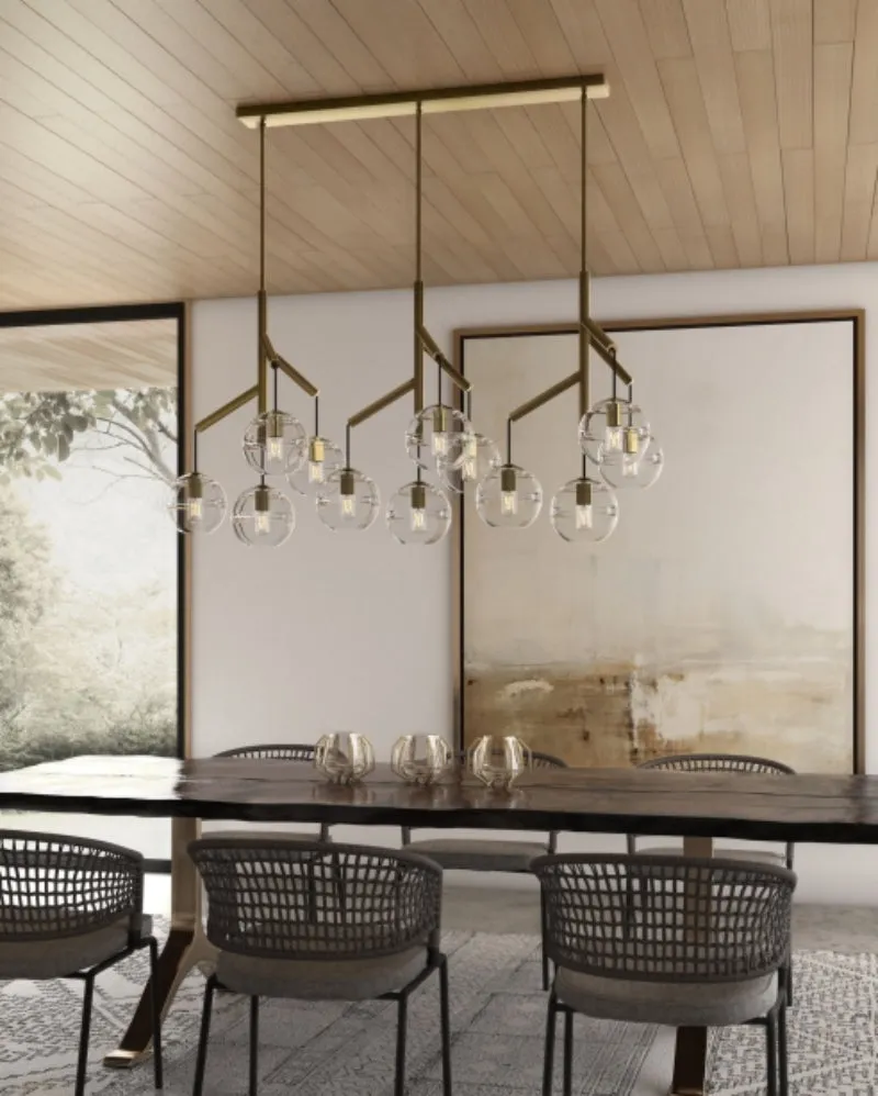 Tech 700SDNMPL3 Sedona Triple 12-lt 63" LED Chandelier