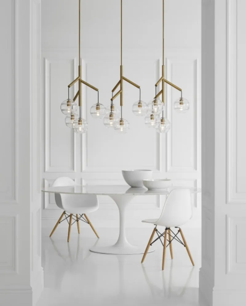 Tech 700SDNMPL3 Sedona Triple 12-lt 63" LED Chandelier