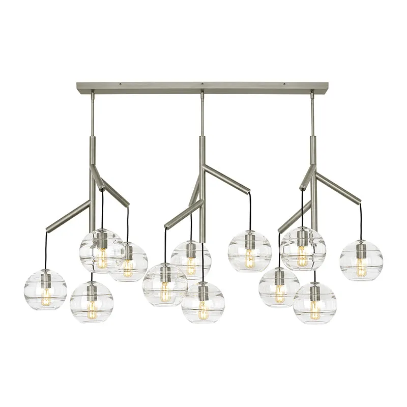 Tech 700SDNMPL3 Sedona Triple 12-lt 63" LED Chandelier