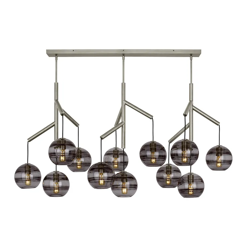Tech 700SDNMPL3 Sedona Triple 12-lt 63" LED Chandelier