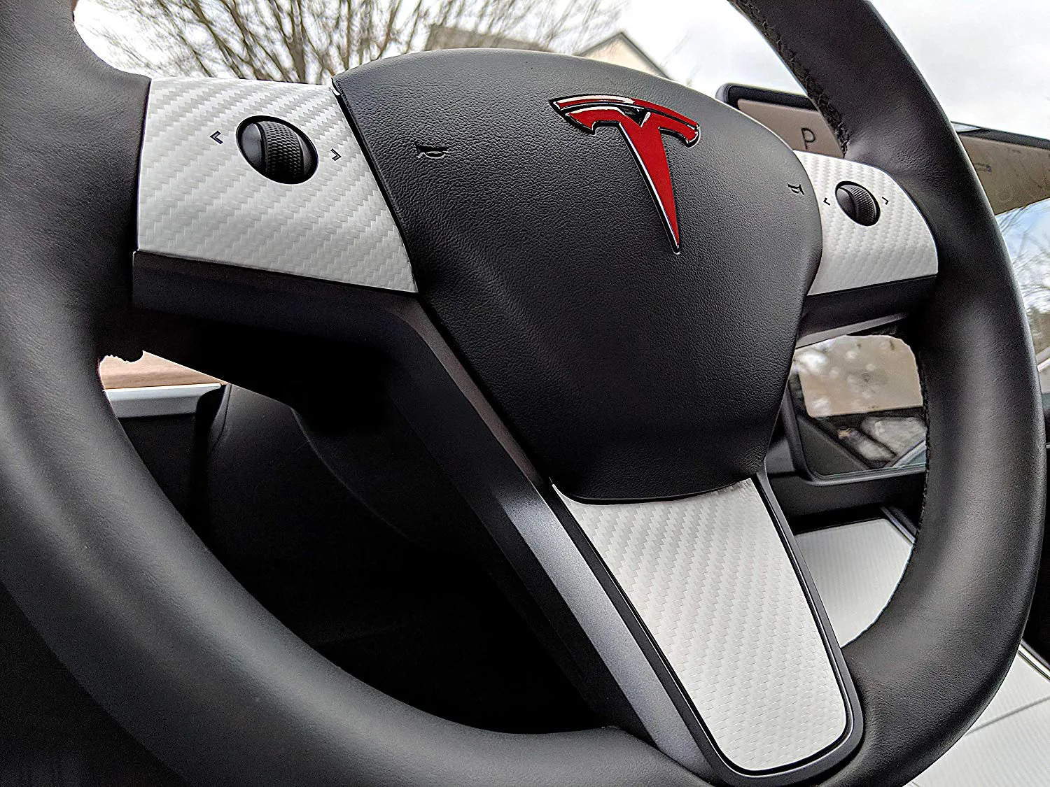Tesla Model 3 & Y Steering Wheel Wrap