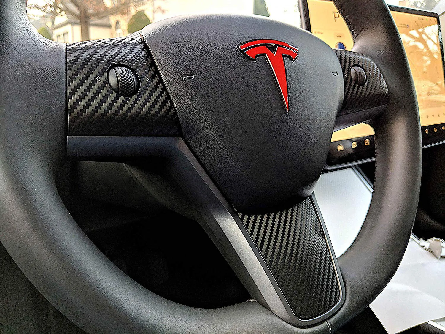 Tesla Model 3 & Y Steering Wheel Wrap