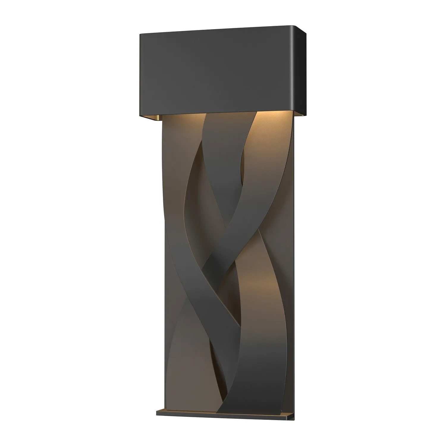 Tress Small Dark Sky Friendly LED Outdoor Sconce in Coastal Black