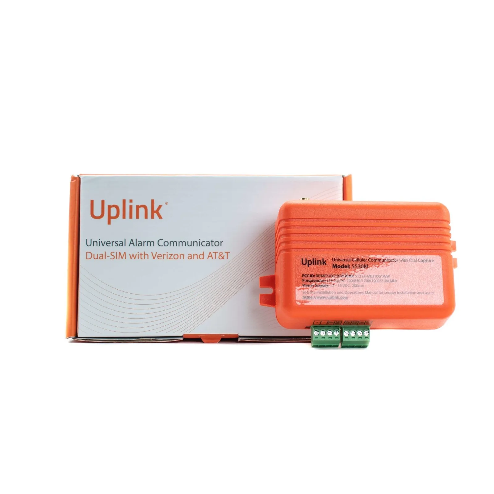 Uplink 5530M Universal Dual Sim Alarm Communicator With Dial Capture - Verizon - AT&T LTE - 5G Ready