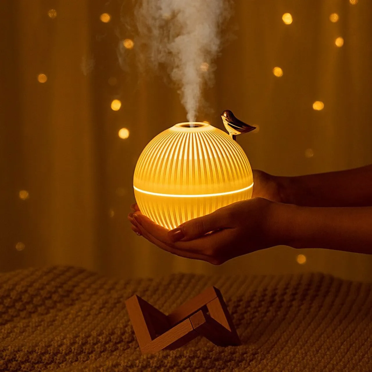 Usb Air Humidifier With Led Night Light