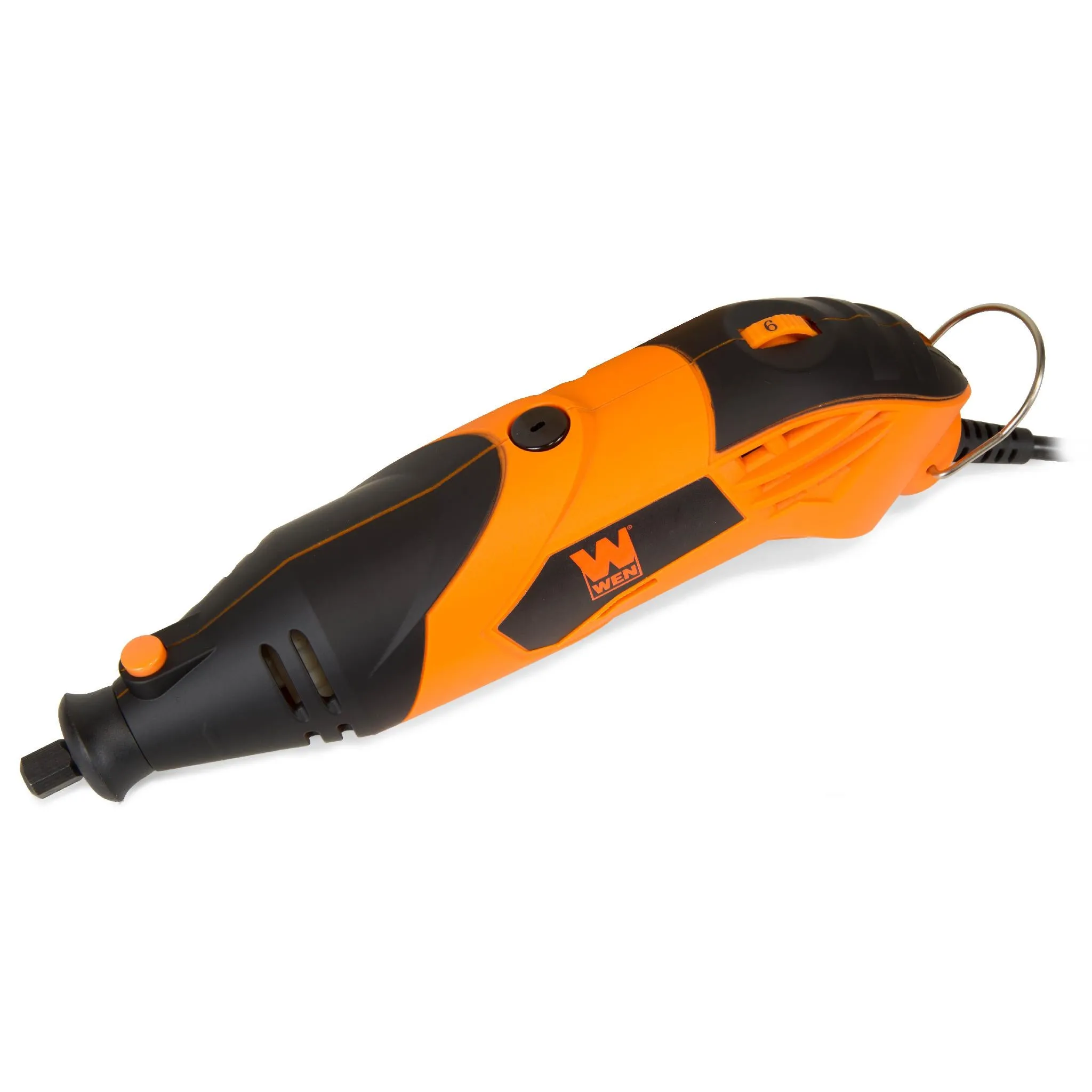 WEN 23114 1.4-Amp High-Powered Variable Speed Rotary Tool with Cutting Guide, LED Collar, 100  Accessories, Carrying Case and Flex Shaft