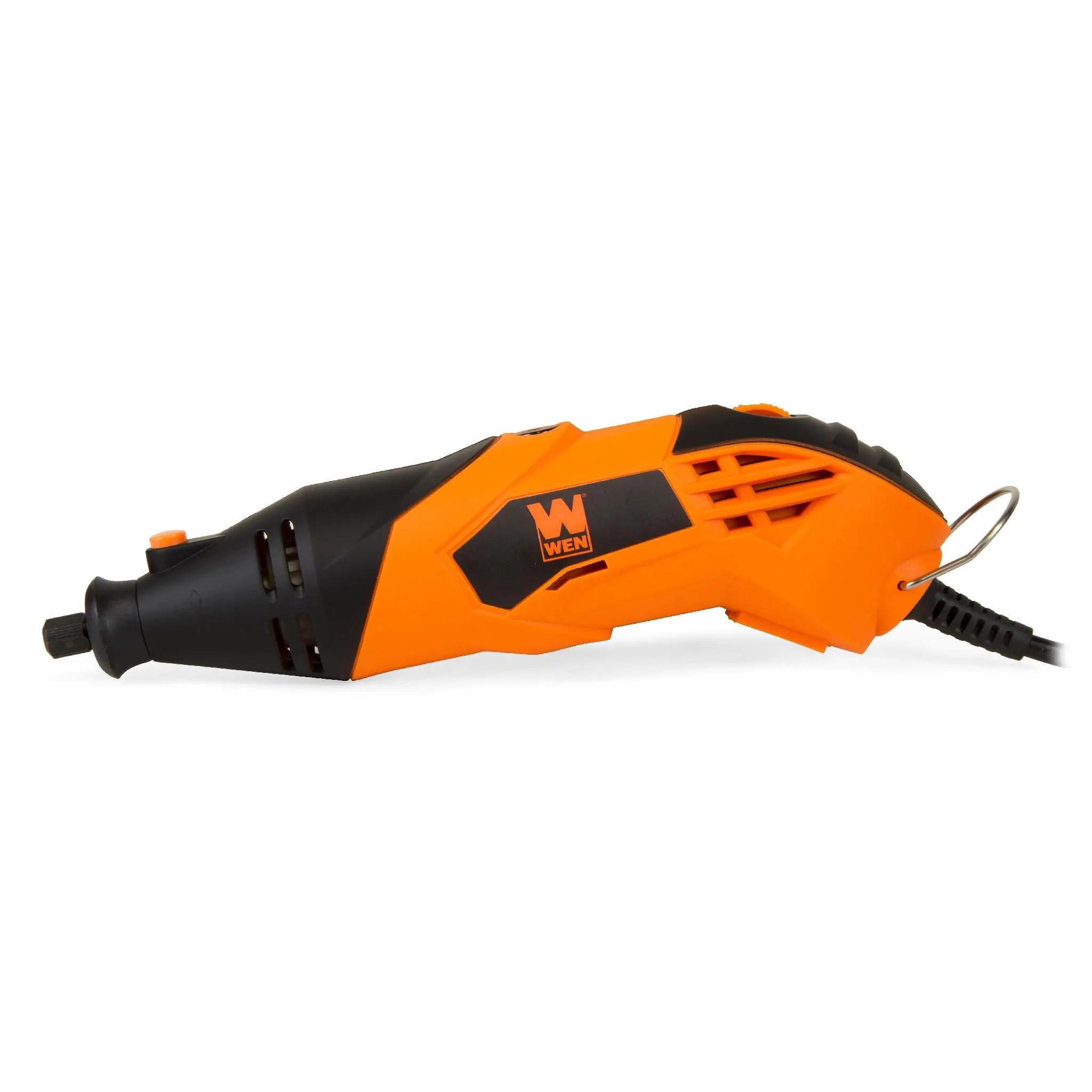 WEN 23114 1.4-Amp High-Powered Variable Speed Rotary Tool with Cutting Guide, LED Collar, 100  Accessories, Carrying Case and Flex Shaft