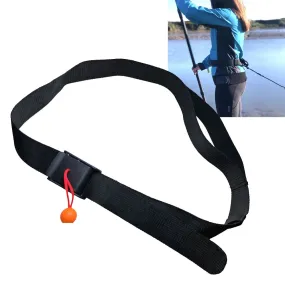 Whitewater Canoeing Quick Release Waist Belt White Water SUP QR Belt Safety Leash River Paddling Equipment